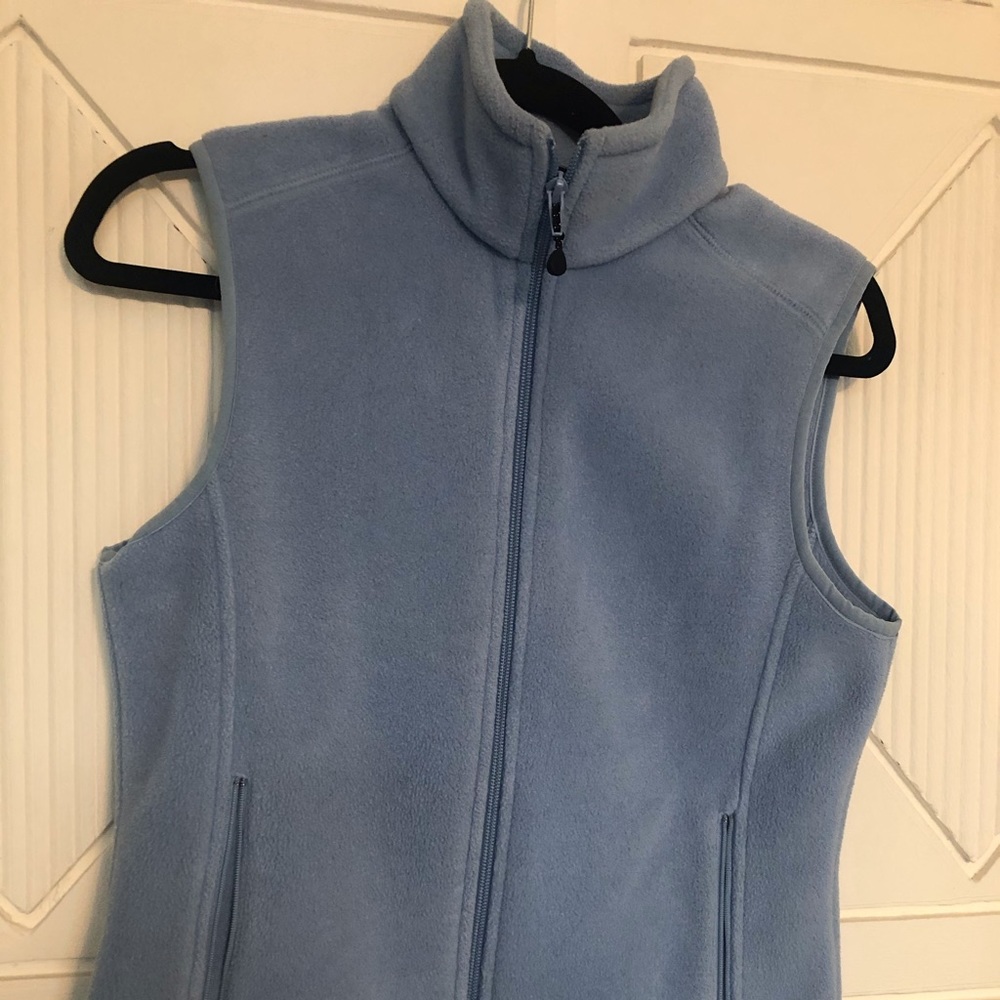 Vineyard Vines XS Light Blue Fleece Vest